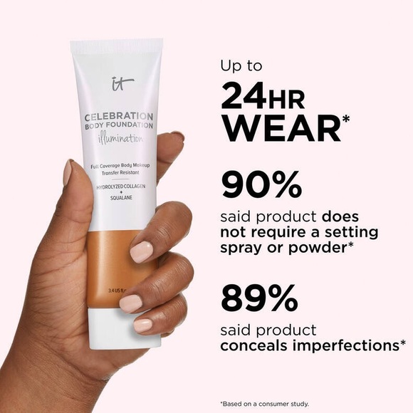 IT Cosmetics Celebration Body Foundation Illumination (Light) - Picture 6 of 7